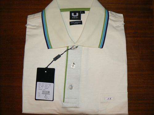 UZZI - Golf Shirt - LARGE - SLIM - BRAND NEW