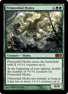 2 x FOIL Primordial Hydra Magic: the Gathering