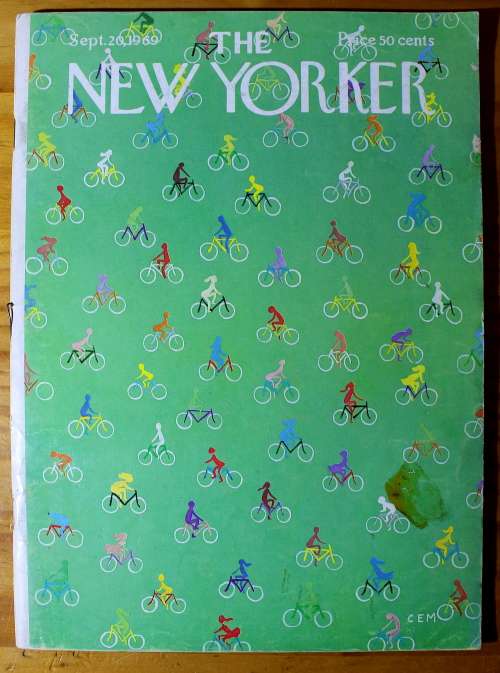Vintage New Yorker Magazine  1969