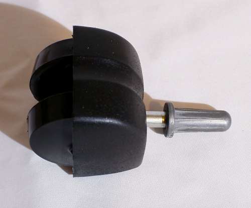 50mm 360 degree swivel castor wheels (incl. sleeves) for furniture etc.