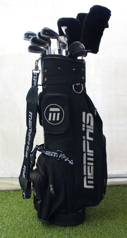 MEMPHIS Golf bag and 14 clubs