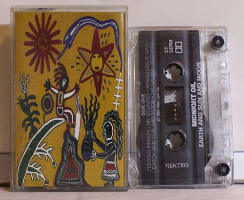 Midnight Oil - Earth and Sun & Moon 1993 US release cassette
