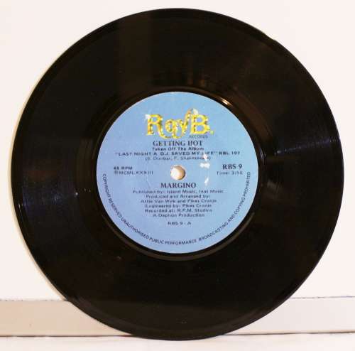 MARGINO- GETTING HOT/ROMEO  7" single 1983 SCARCE