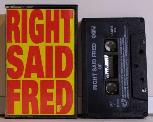 RIGHT SAID FRED - UP 1992 SA release cassette