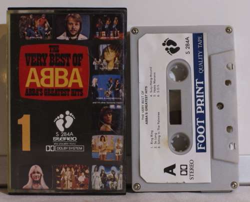 ABBA - The very best of Abba Footprint label cassette