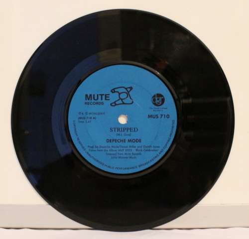 DEPECHE MODE - Stripped/But not tonight 1986 SA pressing 7" single