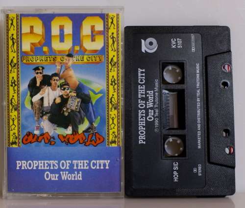 PROPHETS OF THE CITY- Our World 1990 SA cassette