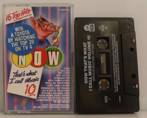 NOW That's What I Call Music 10 cassette (play-tested in full) for BRIAN