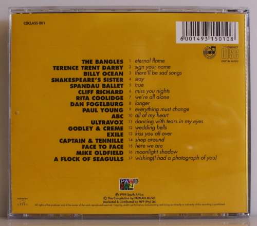 POP SHOP Classics - Eternal Flame 1999 CD