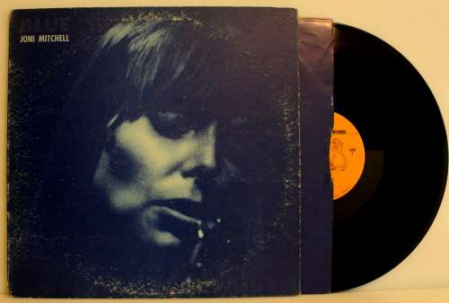 Joni Mitchell Blue 1971 original US G/F with original blue inner (MS 2038) VG-/EX
