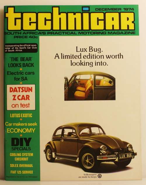 Vintage Technicar Magazine June 1975 NM condition