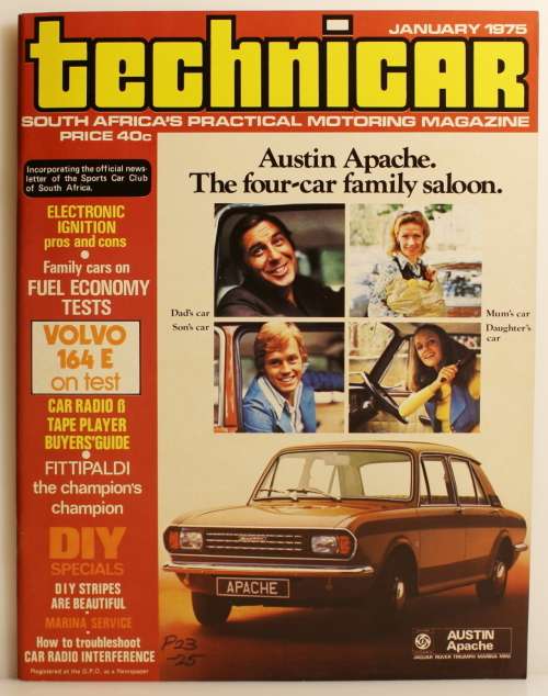 Vintage Technicar Magazine June 1975 NM condition