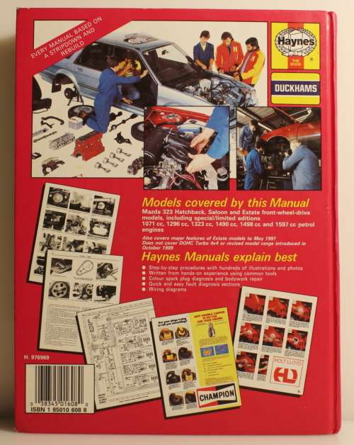 Mazda 323 Workshop manual good condition