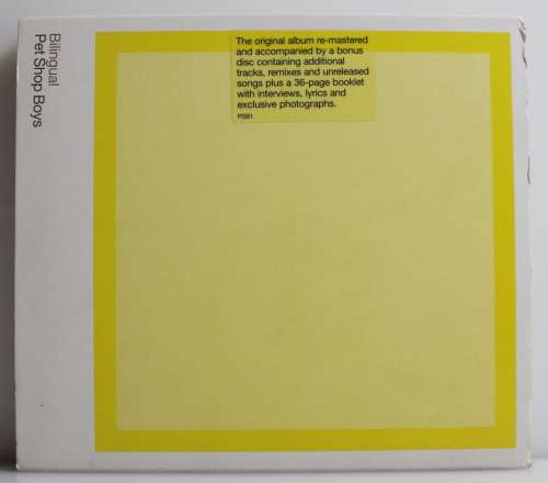 PET SHOP BOYS - Introspective /Further Listening 1988-1989 remastered 2CD UK/Europe 2001