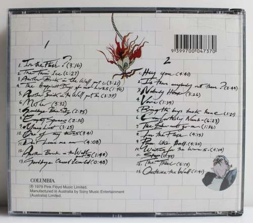 PINK FLOYD - The Wall 30th Anniversary Edition Remastered under the band`s supervision `97 Australia