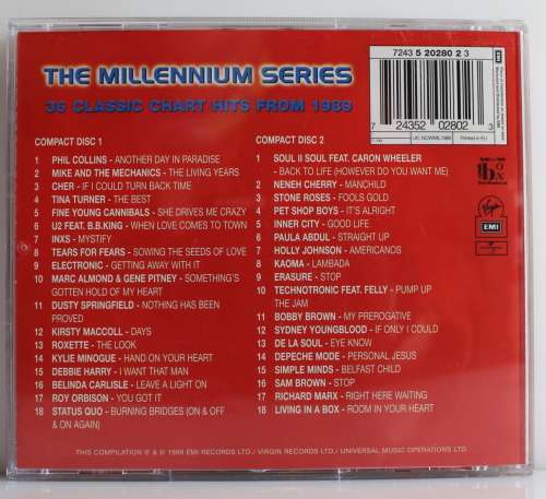 Now That`s What I Call Music 1980 Millenium Series Double CD (1999 UK)
