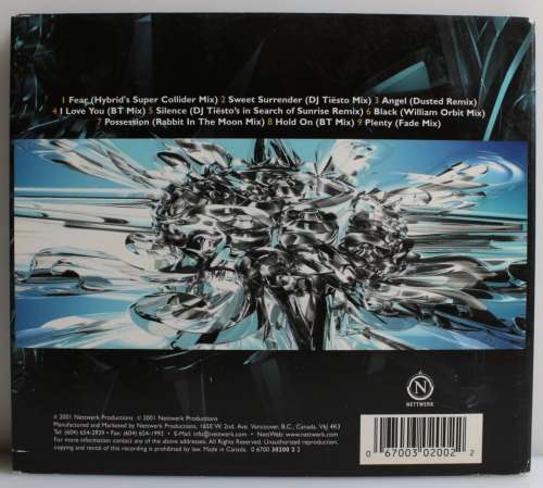 Sarah McLachlan Remixed digipak CD (Canada 2001)