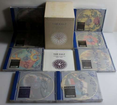 THE CULT - Singles Collection 1984 - 1990 Box set (1991 UK) X 8 CDs