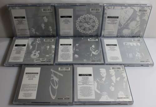 THE CULT - Singles Collection 1984 - 1990 Box set (1991 UK) X 8 CDs