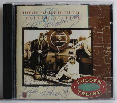 Richard van Der Westhuizen Lochner De Kock - Tussen Treine CD  (**Autographed**) 1991