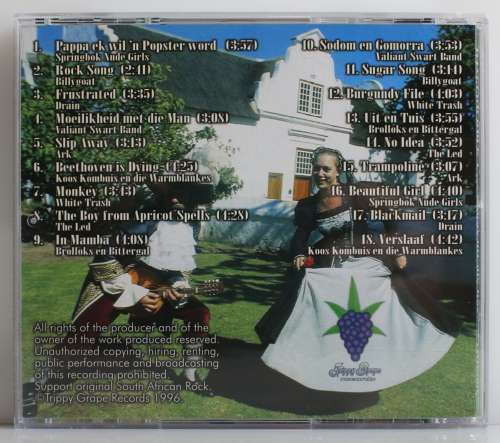 Wingerd Rock 1 - Songs Uit Die Bos CD 1996