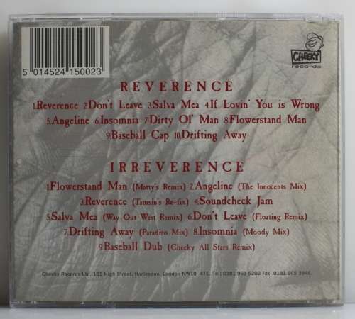 Faithless Reverence + Irreverence Limited Edition SIGNED cover UK 1996