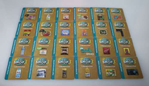 Checkers Little Shop 3 Collector`s Case COMPLETE including all cards