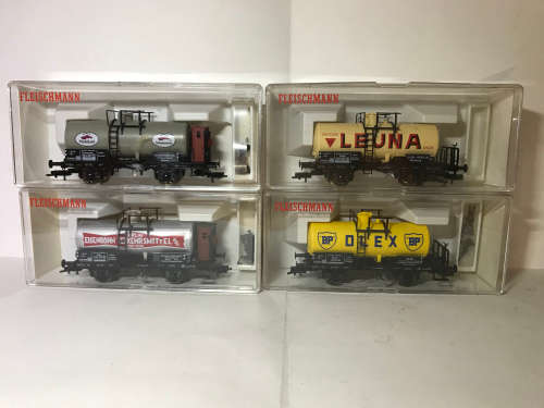 Fleischmann set of 7 wagons 5366/5365/5364/5431/5421/5430/5420