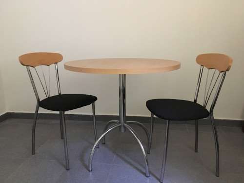 Table & two chairs