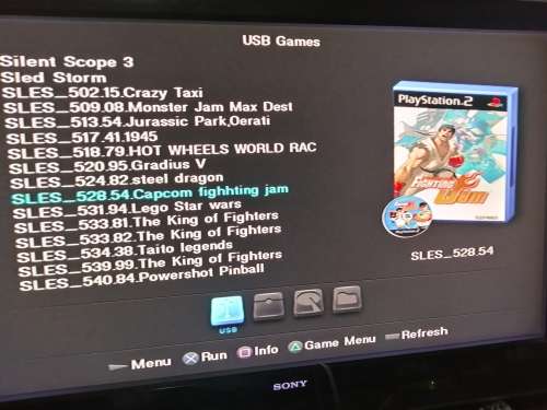 PS2 FMCB and 64GB USB
