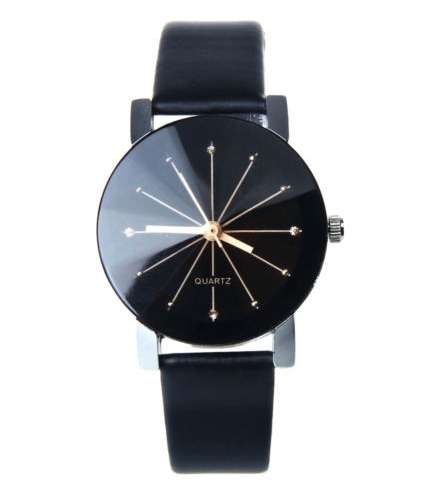 Fashion Women's Classic Quartz Dial Leather Band Wrist Watch