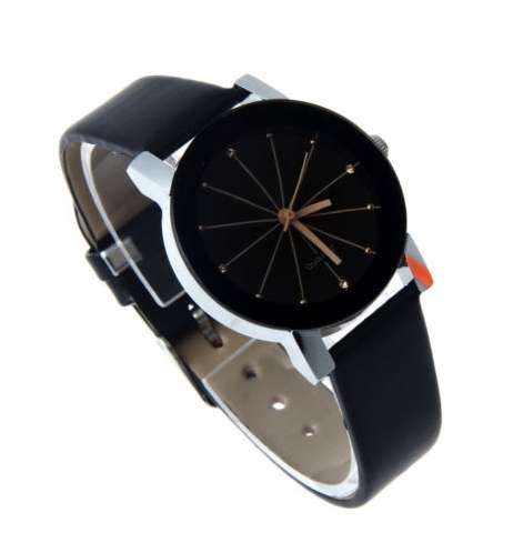 Fashion Women's Classic Quartz Dial Leather Band Wrist Watch