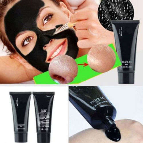 XIUZILM Blackhead Remover Deep Cleansing Purifying Peel Acne Black Mud Face Mask