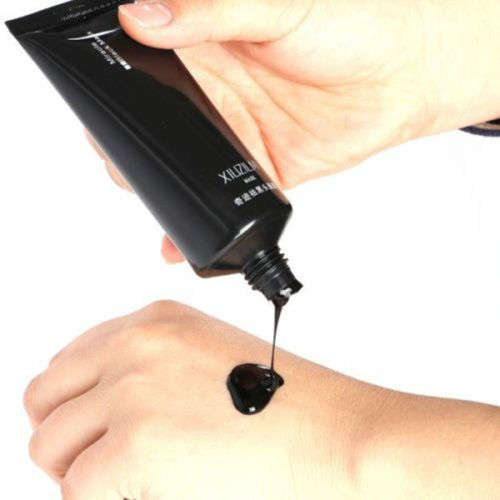 XIUZILM Blackhead Remover Deep Cleansing Purifying Peel Acne Black Mud Face Mask