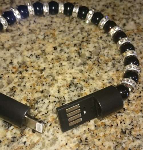 USB Bracelet Data Cable iphone5/6 Android