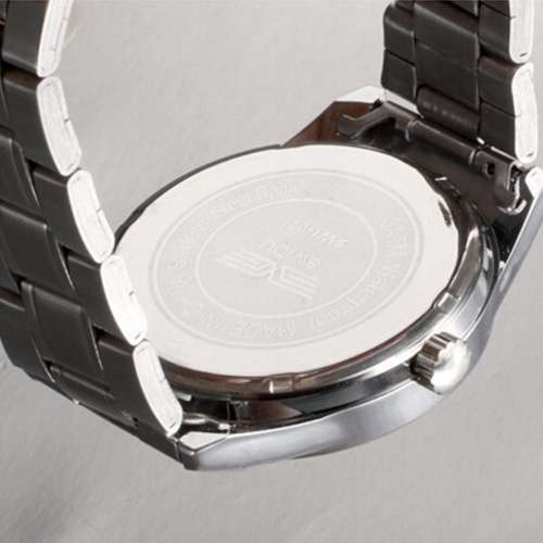 Cool New Waterproof Strap Date Stainless Steel Band Round Dial Sport Quartz Analog Wrist Watch Watch