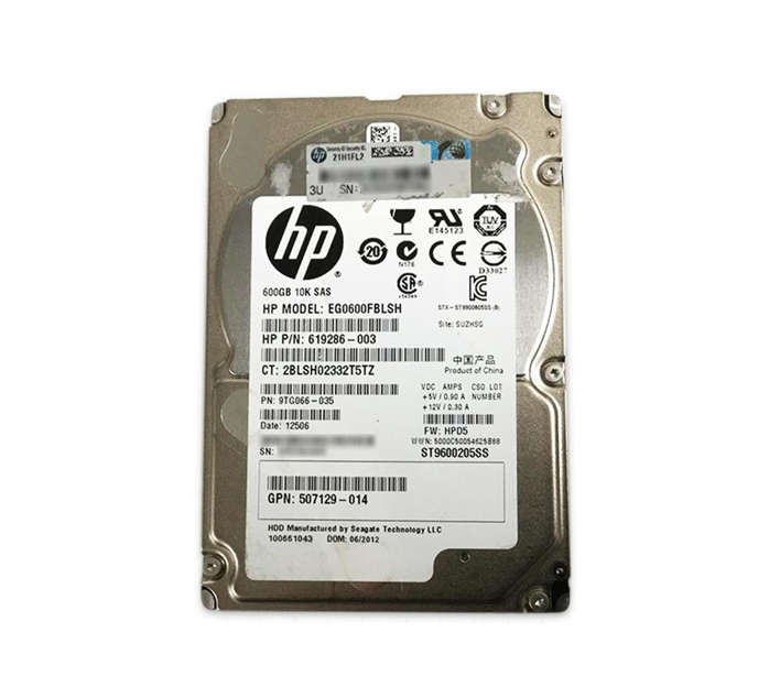 HP 600gb 2.5-Inch SAS Hard Drive