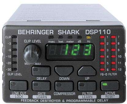 Behringer Shark DSP110 Multi Function Signal Processor