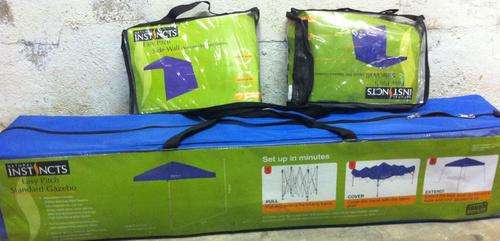 Instincts Gazebo with Sidewalls