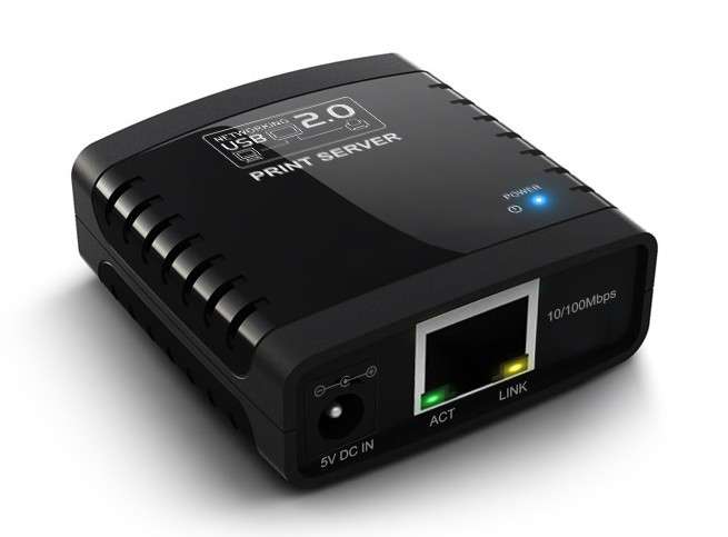 LOCAL STOCK!! USB 2.0 LRP Print Server Share a Networking USB Printer