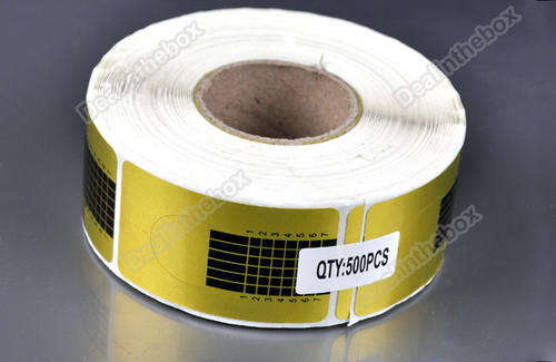 500Pcs Nail Art Forms Guides Acrylic UV Gel Extensions