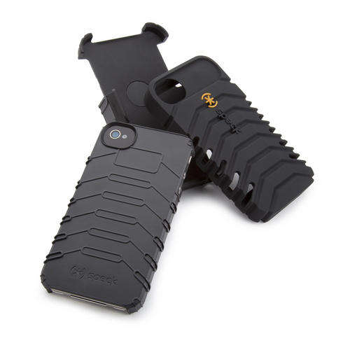 LOCAL STOCK!! iPhone 4 Speck TOUGH SKIN case Black, NEW IN BOX