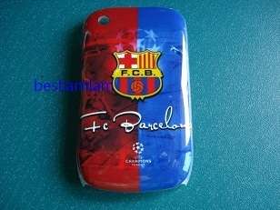 FREE SHIPPING!! "FC Barcelona" Hard case back Cover for blackberry 8520/8530