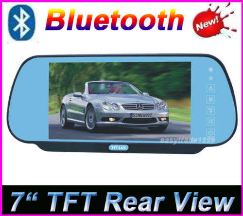 LOCAL STOCK!! 7" LCD Bluetooth Car Backup Parking Rear View Mirror