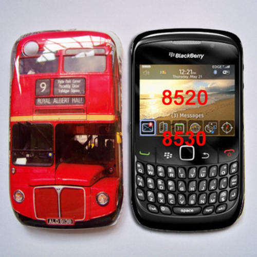 London Double-decker Bus hard cover case for BLACKBERRY CURVE 8520 9300 8530