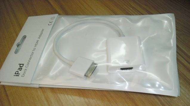 Dock Connector to AV HDMI Adapter Cable HDTV TV For iPad 2 3 iPhone 4/4S New