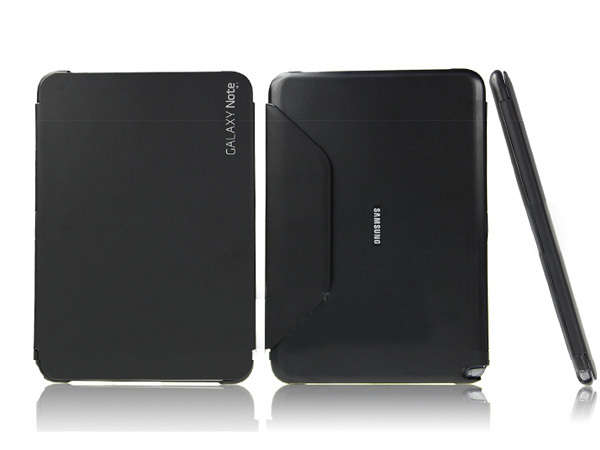 Black Magnetic Ultra Slim Leather Case Cover Stand For Samsung Galaxy Note 10.1 N8000