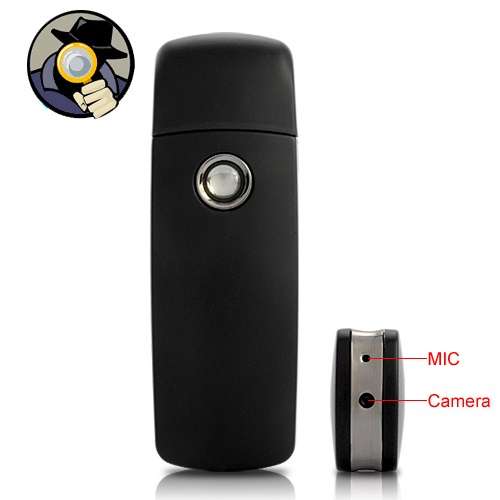 LOCAL STOCK!! USB Flash Drive Spy Camera DVR Support Video + Motion Detection