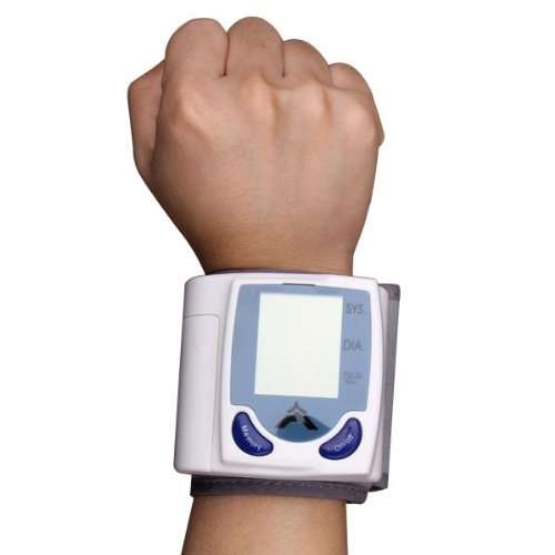 Local Stock!! Automatic Digital Wrist Blood Pressure Monitor Heart Beat Meter
