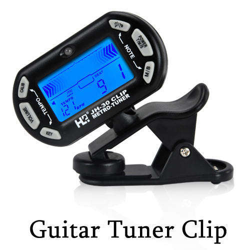 LOCAL STOCK!! Guitar Tuner Clip (Mini 3-in-1 Edition)